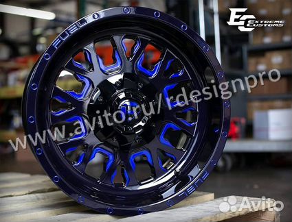 Диски Fuel D645 Stroke R17 6x139.7 Hummer H-3