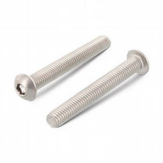 Винт с полукруглой головой, A2 нерж ISO 7380