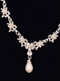 Свадебные / вечерние колье и серьги