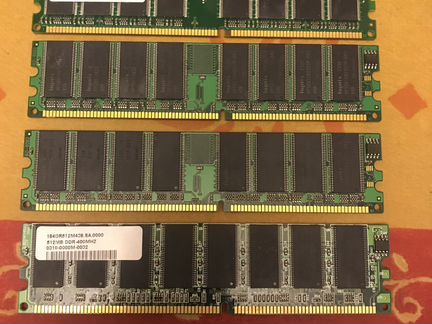 Оперативная память 512mb DDR400MHZ