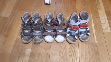 Сандалии Ортек по стельке 17