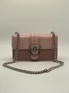 Новая женская сумка клатч Pinko розовая