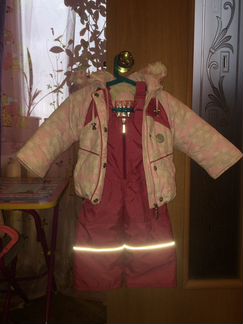 Зимний комбинезон для девочки