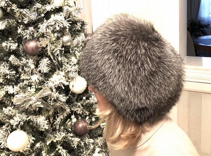 Шапка из чернобурки