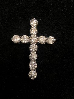 Крест с бриллиантами
