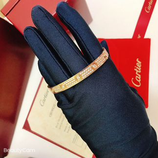 Браслет Картье из золота 750 пробы и бриллиантов