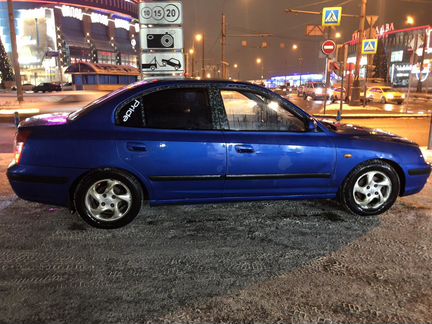 Hyundai Elantra 1.6 AT, 2004, битый, 229 861 км