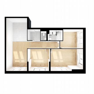 3-к квартира, 86 м², 32/32 эт.