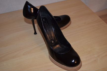 Классические черные туфли Gianmarco Lorenzi
