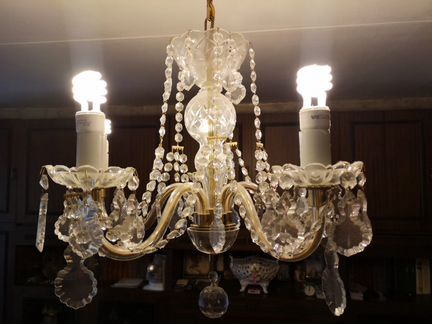 Люстра хрустальная