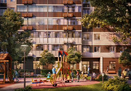 1-к квартира, 39.3 м², 11/14 эт.