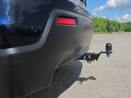 Фаркоп Mitsubishi ASX съемный квадрат