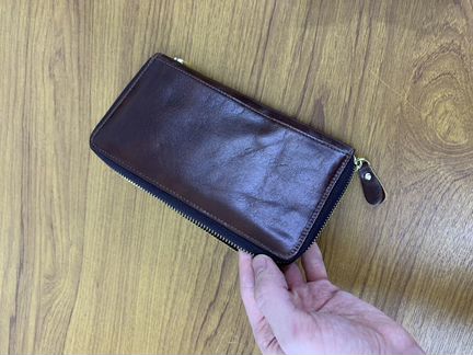 Новый мужской кошелек натуральная кожа