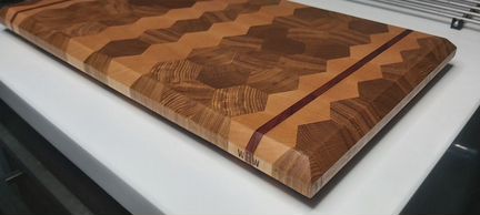 Разделочная 500х300 доска торцевая 