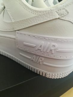 Nike Air Force 1 Shadow белые