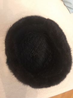 Мужская норковая шапка - ушанка
