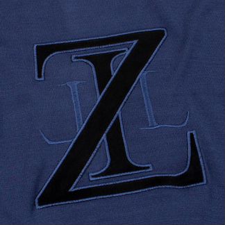 Свитшот свитер синий черный зилли