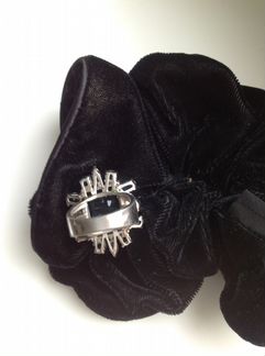 Кольцо, серебро. Италия