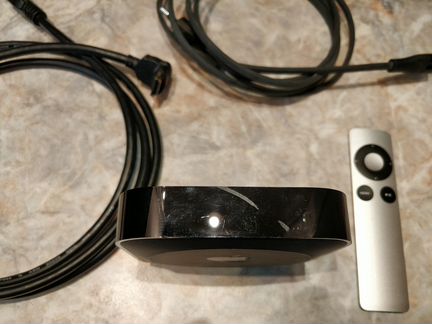Тв приставка Apple TV 3 (A1469), с пультом,рабочая