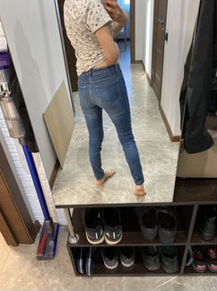 Джинсы zara 34
