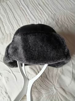 Шапка-ушанка мужская из овчины