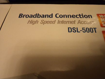 Маршрутизатор D-link DSL-500T