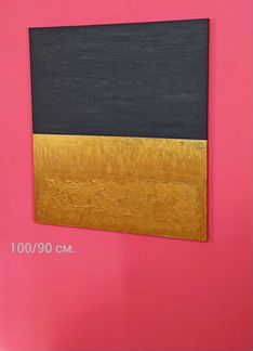 Панно из двух картин акриловыми красками на холсте