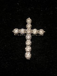 Крест с бриллиантами