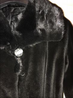 Норковая шуба black glama оригинал канада