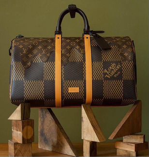 Сумка Louis Vuitton Keepall 50 дорожная коричневая