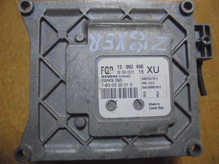 Эбу двигателя Опель Z18XER 12992406