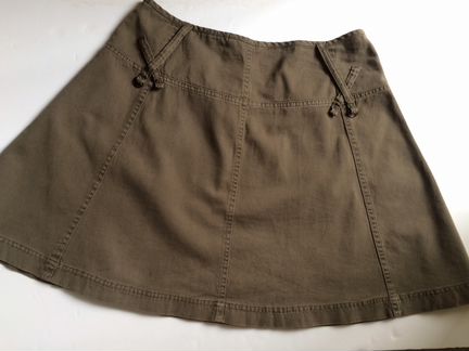 Юбка А-силуэта хаки Tatuum р-р 38