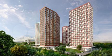 2-к апартаменты, 72.7 м², 16/21 эт.