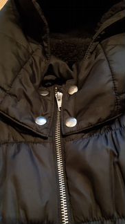 Жилетка черная теплая демисезонная