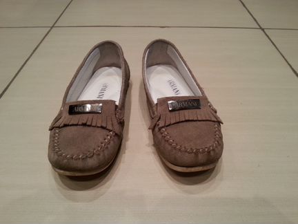 Мокасины (туфельки) Armani, оригинал. р.30