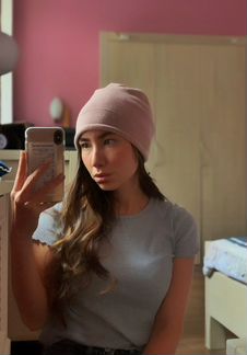 Кашемировая шапка 100 кашемир