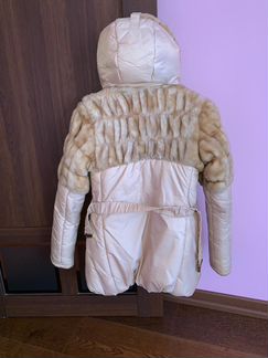 Пальто пуховик для девочки