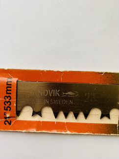 Полотно для пилы Sandvik, ножовка СССР