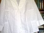 Блузка белая, размер 60