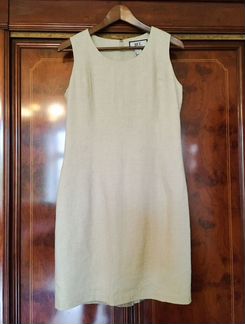 Льняное платье-футляр