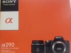 Продам фотоаппарат sony alpha 290