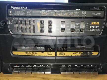 Японская магнитола Panasonic RX-CT870