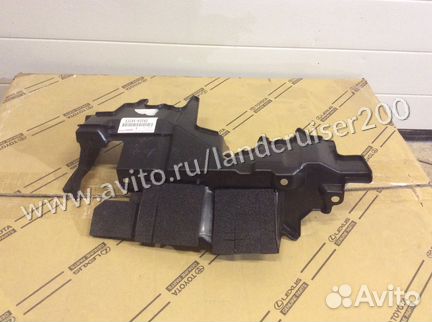 Дефлектор радиатора левый Land Cruiser 200